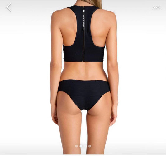 (Bikini beach) Tiger Print Sexy Zipper Bikini Split Swimsuit Women - summer 2024